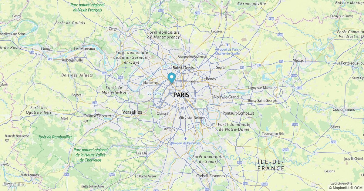 Move a marker continuously over the map.