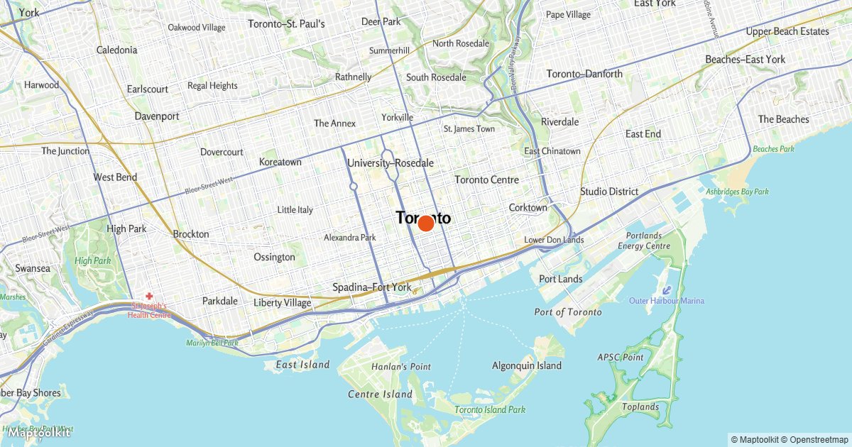Render a point from a GeoJSON source as a circle layer.