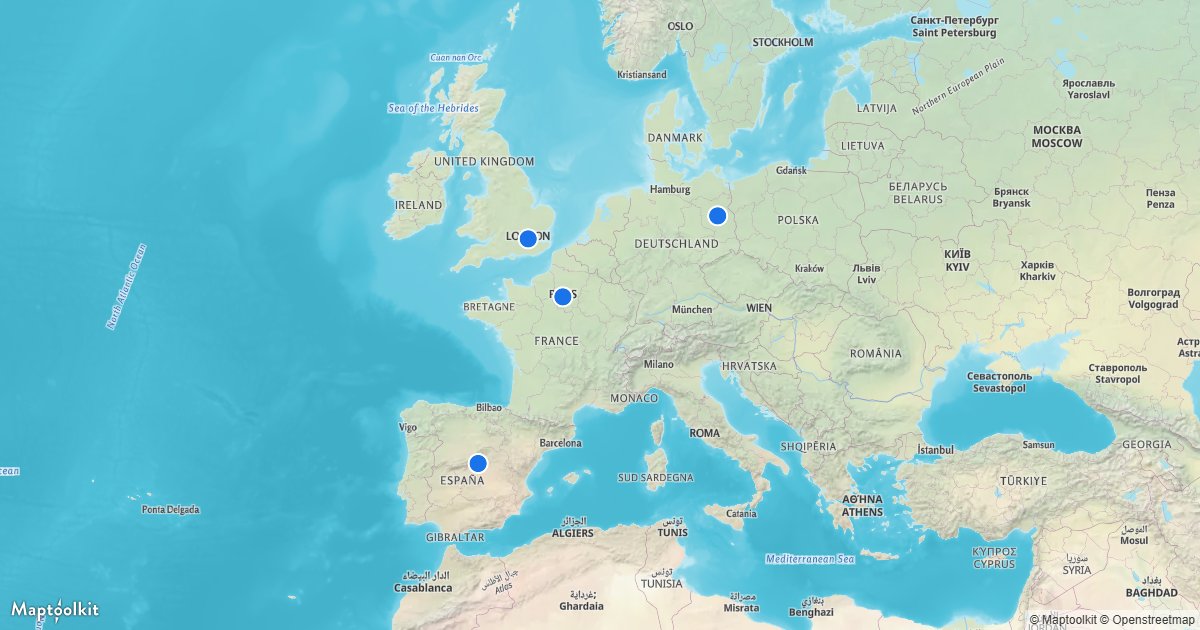 Ease the map to a feature when clicked.